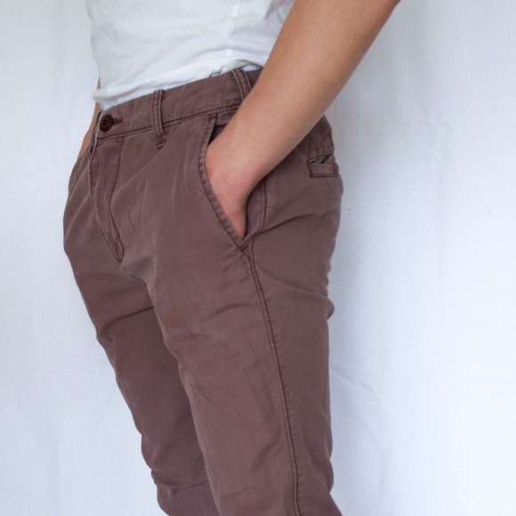 Hollister Slim Straight Chino Pants - Picture 2 of 4
